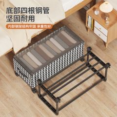宿舍床底下收纳箱租房神器带轮透明防尘家用整理储物衣物收纳盒