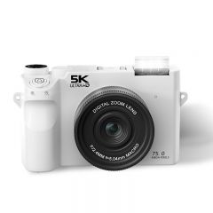 5k双摄微单相机高清美颜自拍家用摄影复古数码相机学生党